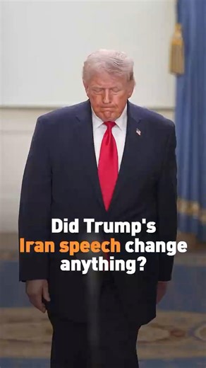 Did Trump's Iran speech change anything?