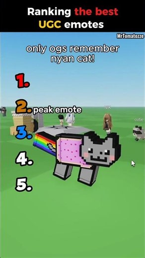 Best UGC emotes in Roblox 💀🥀
