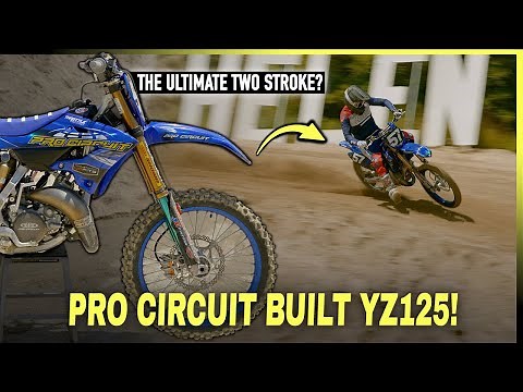 Pro Circuit built the DREAM YZ125 & We Rode It!