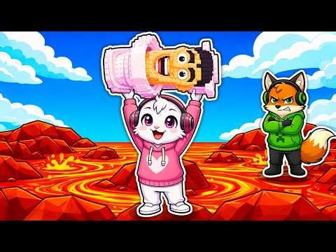 BECOMING PRO IN SURVIVE LAVA FOR BRAINROTS!