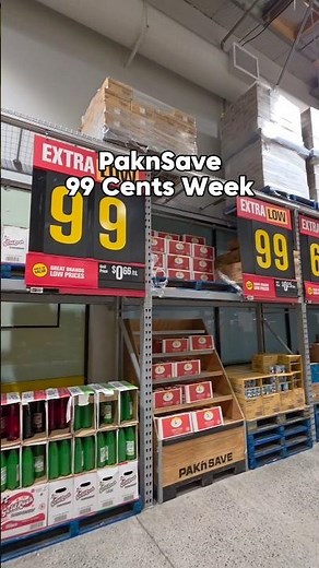 PaknSave 99 cents week is on right now till 15th March at all North Island stores. #groceryshopping