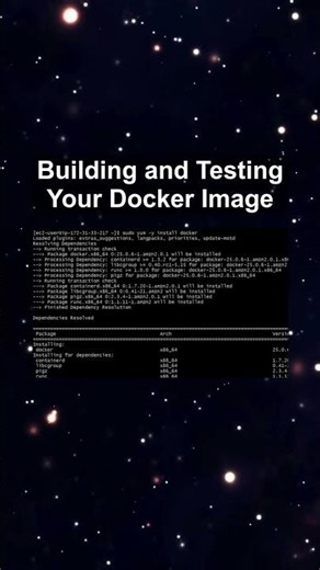 Building and Testing Your Docker Image #ai #artificialintelligence #machinelearning #aiagent