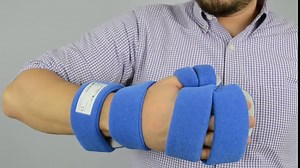Restorative Medical BendEase Hand Splint - Wrist Pain Support for Carpal Tunnel, Arthritis and Stroke Recovery (Large - Left)