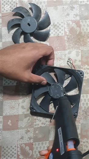 12 volt fan 2 #motor#fan🪛🪛🪛🔧🔧🔧