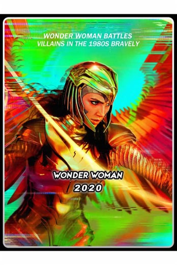 Wonder Woman battles villains in the 1980s bravely#film #movie #tvshow | wonder woman