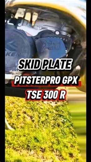 SKID PLATE PITSTERPRO GPX TSE 300 R #hardenduro