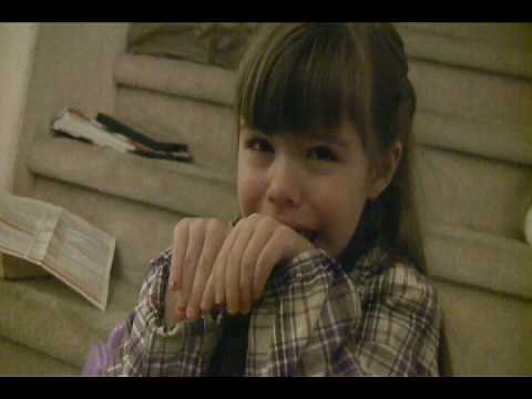 4 year old crying over smashed OREOs