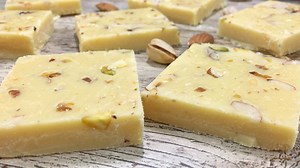 11K views · 271 reactions | Milk barfi or milk powder barfi is a type of a delicious, soft yet sweet Indian dessert known as mithai. Subscribe for my latest videos and recipes https://www.youtube.com/channel/UCHe_pcRTsCudqg5GoFV1QpQ/ | Cook with Nabeela | Facebook