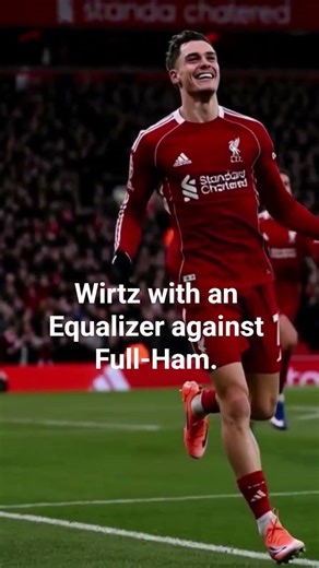 Wirtz. A great equalizer against Full-Ham #Goalupdate #soccerhighlights #premierleague