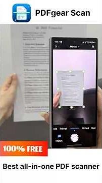 Best Document Scanner 2025 #pdfscanner #pdfgear