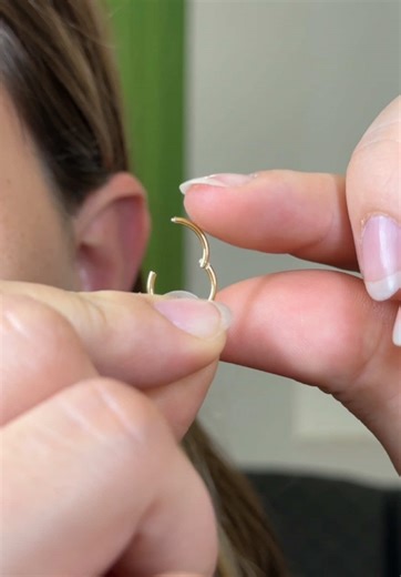Argollitas Clicker para Piercings Duraderos