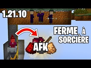 Witch Farm Tutorial 1.21.10 Minecraft Java