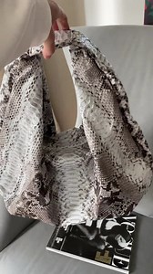 Big Soft Hobo Classy Sport Woman Bag | Purse Genuine Python Skin | Python Skin Products | Gray Big Elegant Leather Designer Soft Bag Snake - Etsy