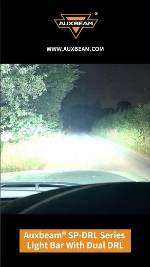 Auxbeam® SP-DRL Series 42 Inch 278W 32640LM Dual Row Off Road LED Light Bar With Amber&White DRL