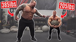 BODYBUILDER TRIES STRONGMAN