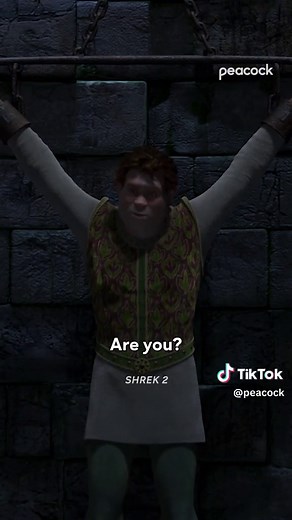 Whatever's comfortable 🤷 #Shrek2 is streaming now on Peacock. #Pinnochio #Shrek #Lying