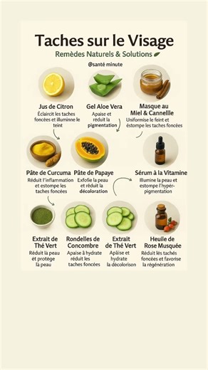 Taches sur le visage#santé #shorts