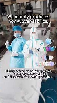 FFP2 Face Mask Factory Tour | Production Line & Bulk Supply Available #nonwovenproduction #ffp2