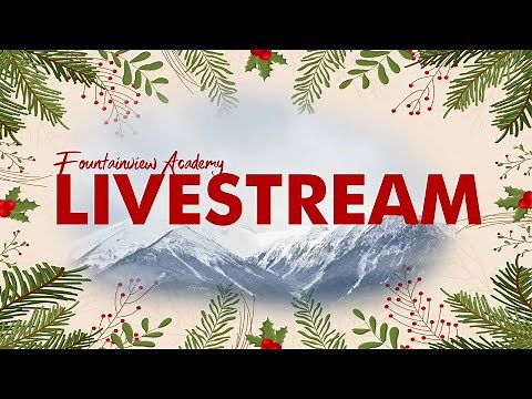 Live Music Vespers | December 10 2021 | Fountainview Academy