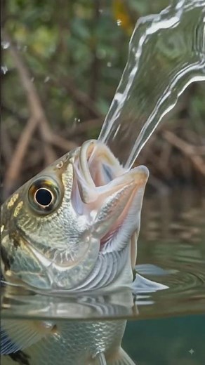 This Fish Shoots Down Its Prey Like a Sniper! 🎯🐟 Archer Fish