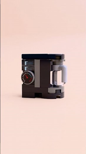 LEGO Coffee Machine ☕️ | Built with Only 19 Pieces