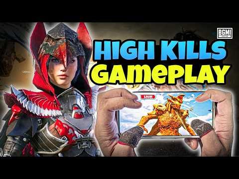 HIGH KILLSS GAMEPLAY #bgmi #shortslive #shortsfeed #pubg #shorts