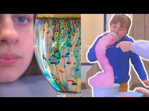 7 Expériences Scientifiques INCROYABLES et AMUSANTES - Experiences Faciles à Faire à la Maison !!