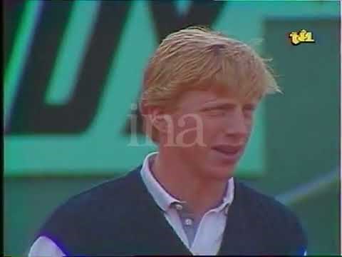 Roland Garros 1986 QF Pernfors vs Becker