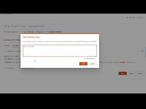 KWIZ Automatic Custom Actions Configuration
