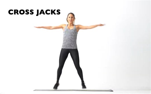 交叉跳 CROSS JACKS