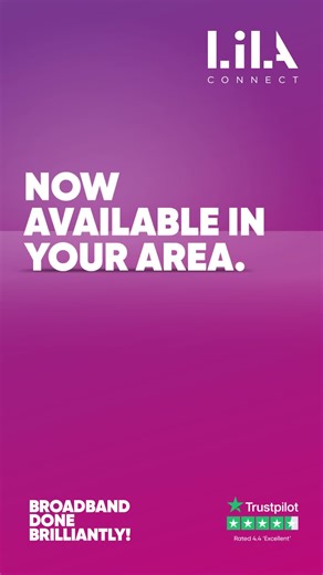 Range-topping speeds at an affordable price 🎉 Our 1000 Mbps full fibre broadband means you're free to stream, game, download and Zoom—all at once, with LilaConnect. | LilaConnect