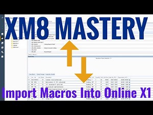 Import Macros into Xactimate X1 Online
