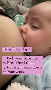 1.7M views · 7.5K reactions | Honestly the best sleep tip I can give you ! I actually really enjoyed breastfeeding my little ones to sleep  Did you ? Visit my stories to vote in our breastie community polls  | The Breastmilk Queen - Amy McGlade | Facebook