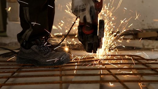 Free video - Worksite, Worker, Sparks, Flex