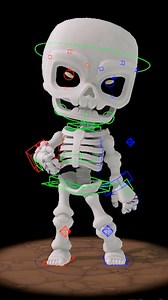 No bones about it, Full Sail Computer Animation student Charlie Miller's skeleton rig is bringing us right into spooky season. 💀🦴🎃 | Full Sail University