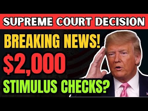 🔥URGENT UPDATE: $2,000 IRS Payments? Supreme Court Ruling & December Social Security News