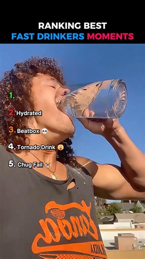 Ranking Best Fast Drinkers Moments 😱🥶