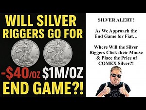 SILVER ALERT! Will Silver Riggers Go For -$40/oz or +$1M/oz END GAME Price?! Mouse Click! (Bix Weir)
