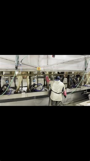 County Line Dairy | Making sure the udders are getting cleaned properly. There is key timing to help with milk let down. | Instagram