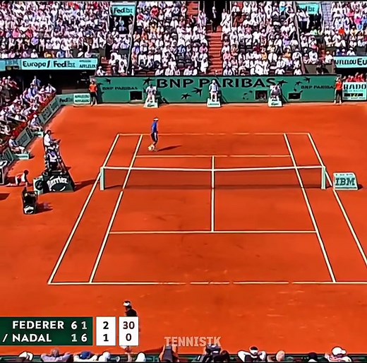 Roger Federer vs Rafael Nadal: 2006 Roland Garros Final