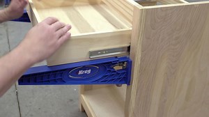 75K views · 340 reactions | Installing drawer slides can seem like a difficult task, but watch this short video on how to install them with the Kreg Drawer Slide Jigs and a once daunting job is made way easier! | Kreg Tool | Facebook