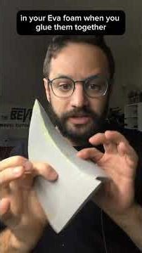 Perfect Bevels = Perfect Seams in EVA Foam #cosplay #evafoam #tipsandtricks