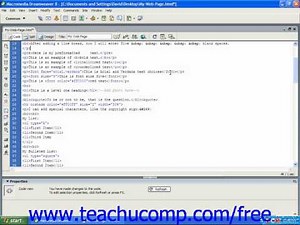 HTML Tutorial XML, XHTML, & DHTML Training Lesson 1.6
