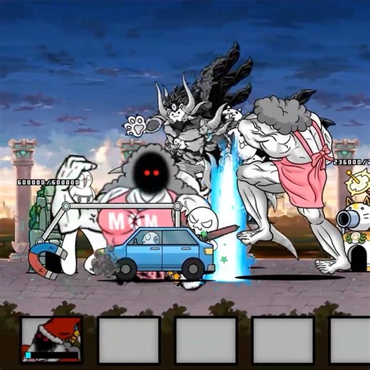 Santa Mom vs Baby Somac Mom #shorts #bcu #thebattlecats #privatemerchant #somacguffin