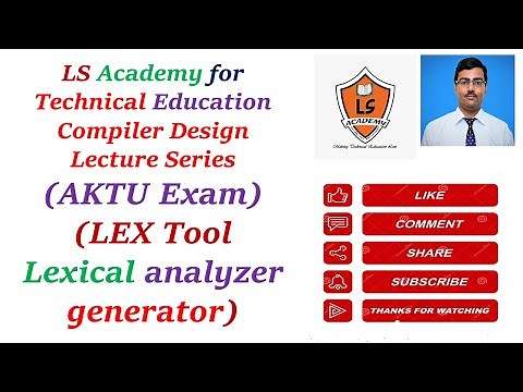 LEX tool in compiler | Lexical analyzer generator | tool for lexical analysis | Compiler Design