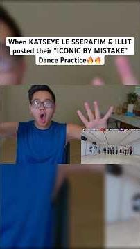 POV: you react to KATSEYE LE SSERAFIM & ILLIT’s Dance Practice for “ICONIC BY MISTAKE”