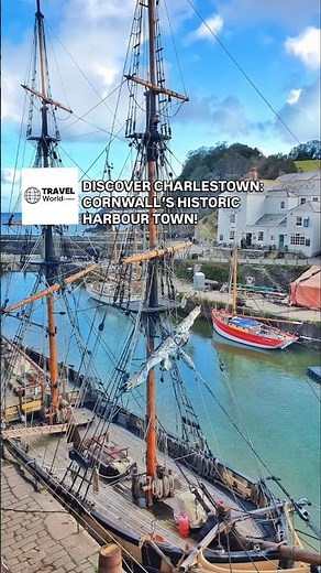 Charlestown Cornwall 🇬🇧 Historic Harbour & Tall Ships ⚓️