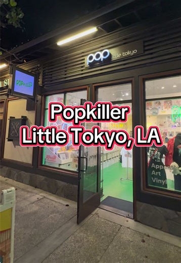 Explore Popkiller’s Unique Vinyl and Apparel in Little Tokyo