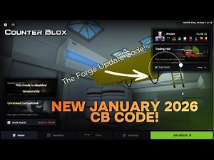 New Counter Blox Forge Update Code 2026! 100 Credit Reward! 10K Limited Copies! (ROBLOX)