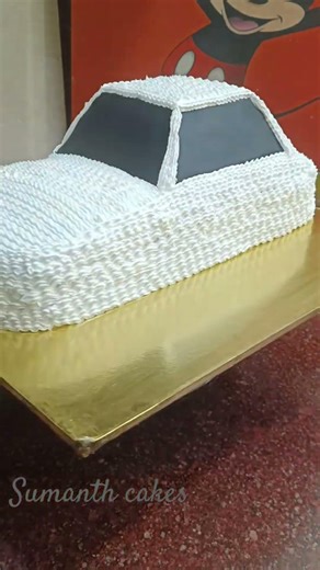 how to make car cake design #viral #cakedesign #trending #cake #shortvideo #bakery